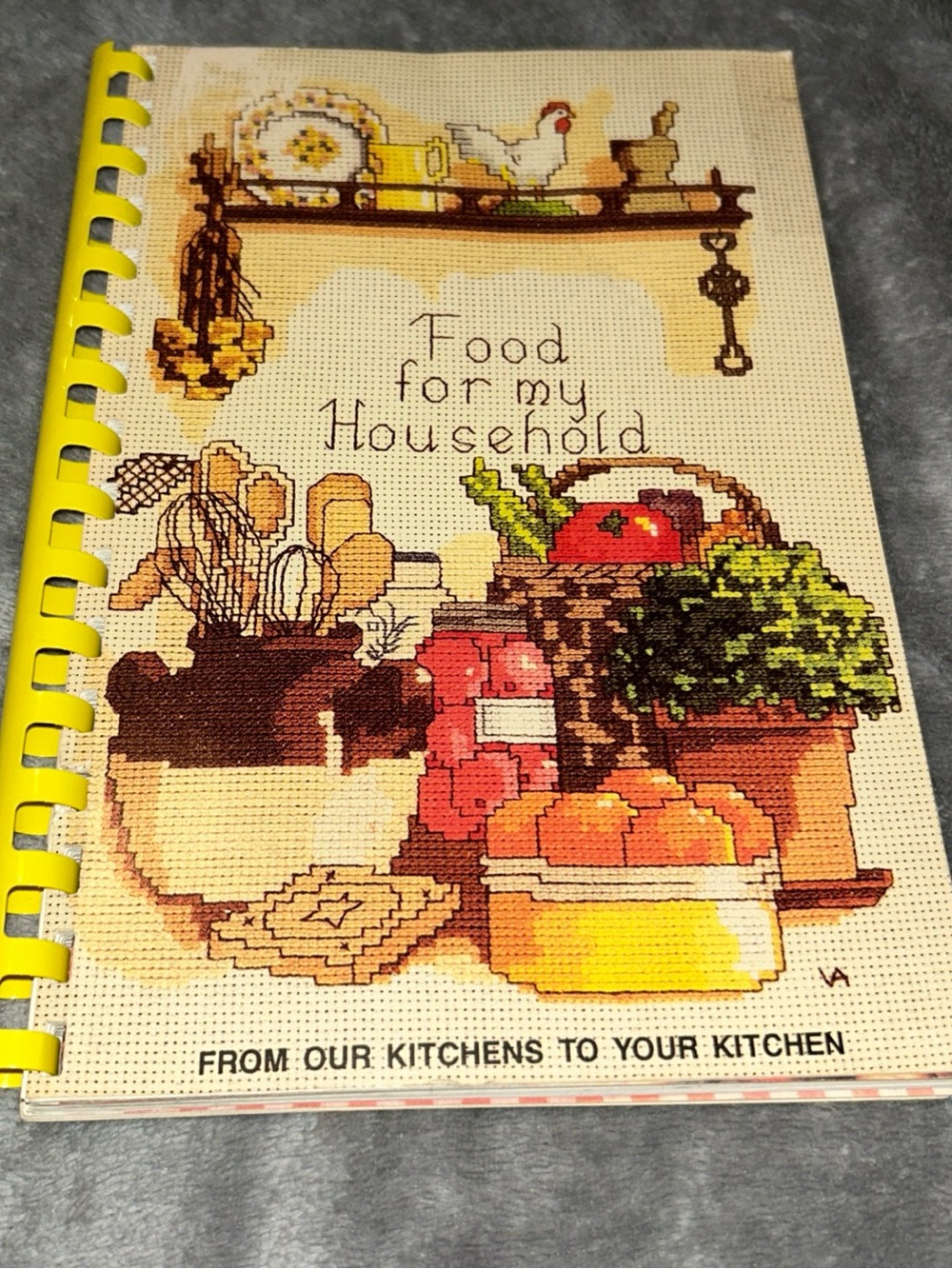 Food For My Household, Abiding Faith Lutheran Church Cookbook, 1986